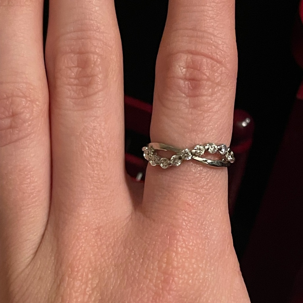 Silver Infinity Ring